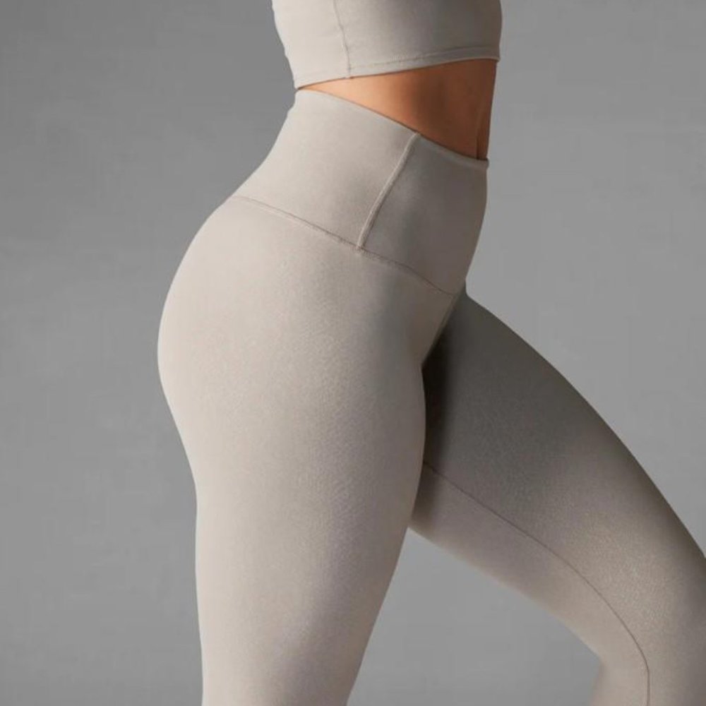 Nwot Tavi Flax Python High Waisted 7/8 Leggings W… - image 2